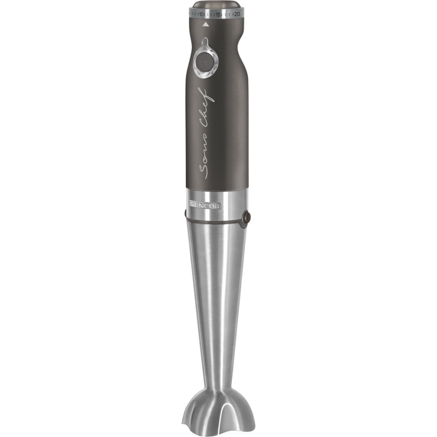 Sencor – Trintuvas su lazdele 4in1 1200W/230V nerūdijantis plienas/antracitas