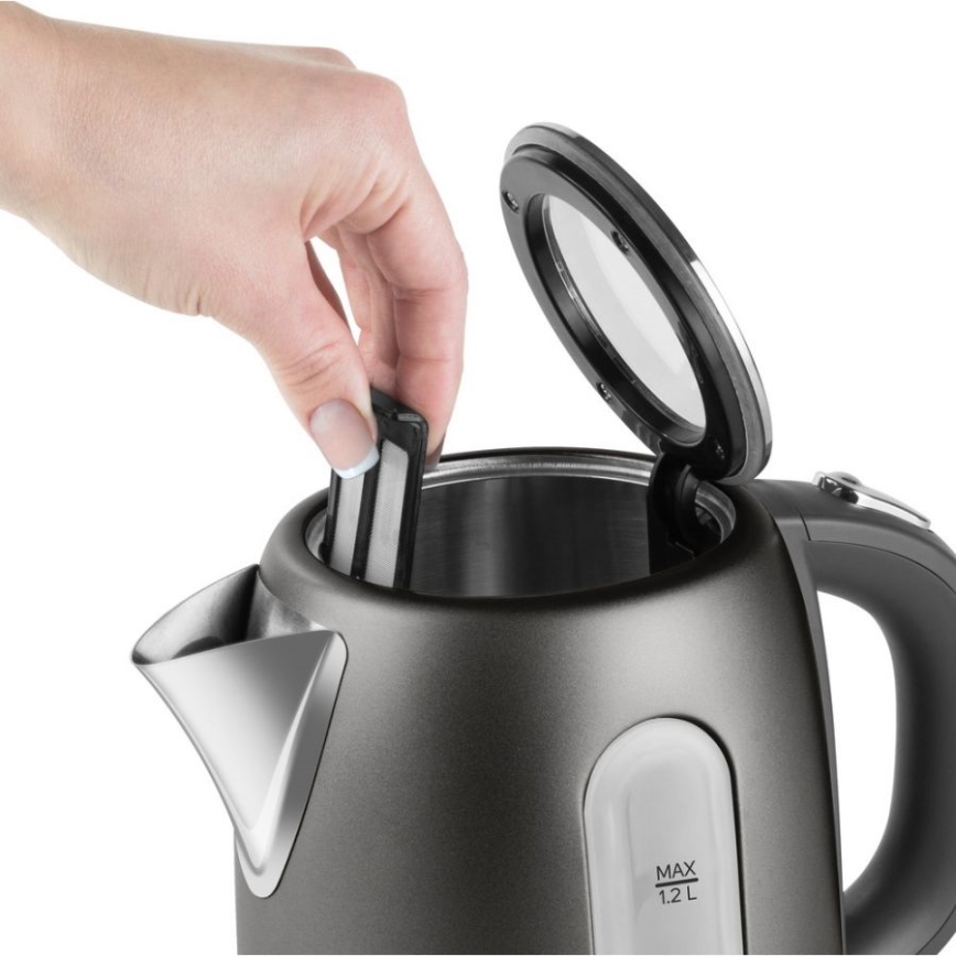 Sencor - Virdulys 1,2 l 2150W/230V antracitas
