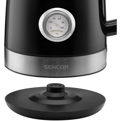 Sencor - Virdulys 1,7 l 2150W/230V juodas