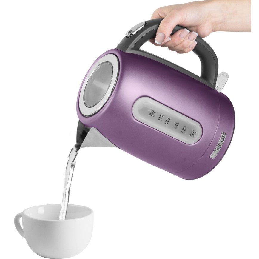 Sencor - Virdulys 1,7 l 2150W/230V violetinė