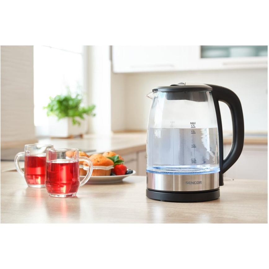 Sencor - Virdulys 1,7 l 2200W/230V