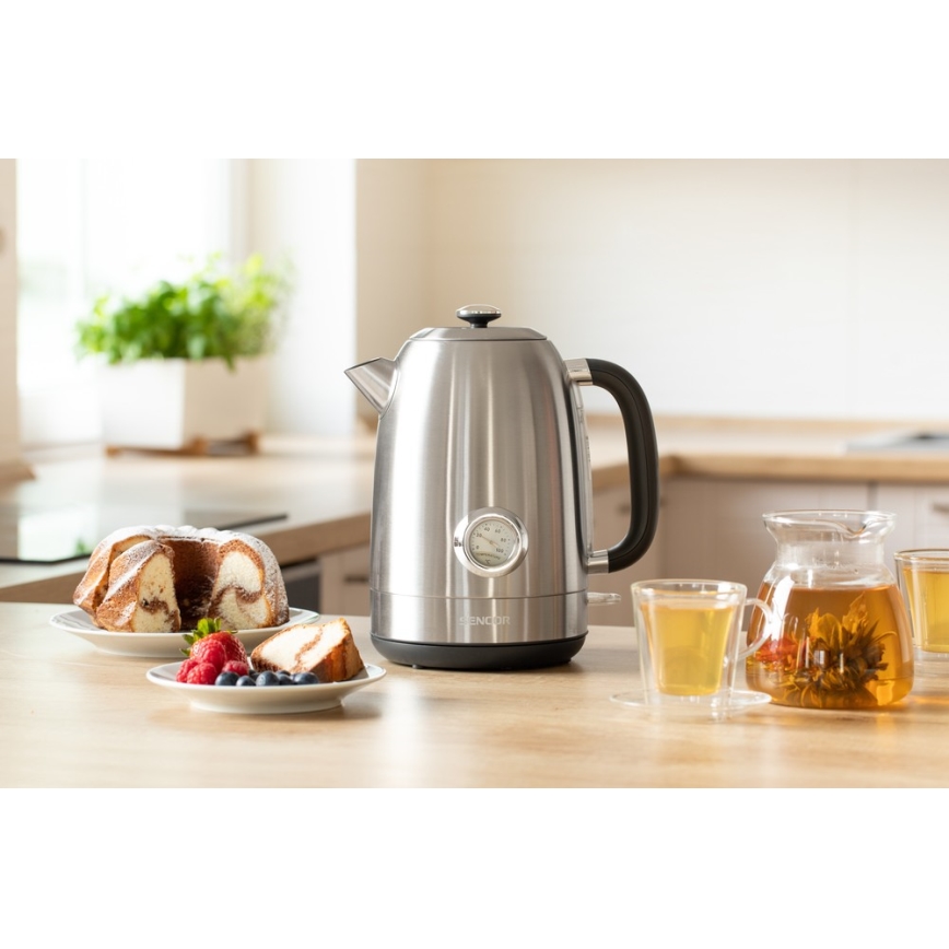 Sencor - Virdulys 1,7 l 2200W/230V nerūdijantis plienas