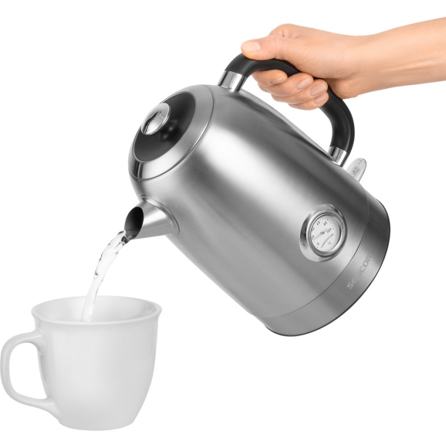 Sencor - Virdulys 1,7 l 2200W/230V nerūdijantis plienas