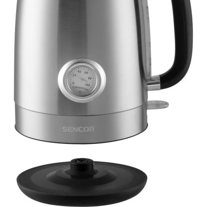 Sencor - Virdulys 1,7 l 2200W/230V nerūdijantis plienas