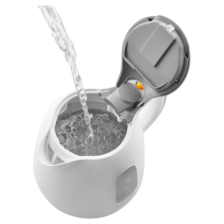 Sencor - Virdulys 1 l 1100W/230V balta/pilka
