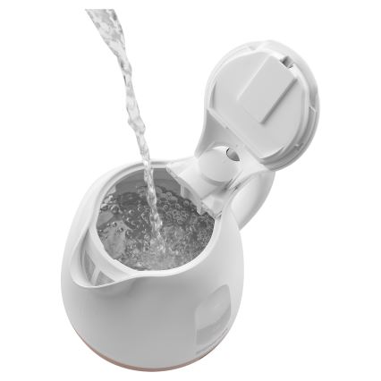 Sencor - Virdulys 1 l 1100W/230V balta/rausva