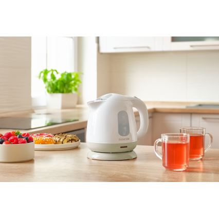 Sencor - Virdulys 1 l 1100W/230V balta/smėlio spalva