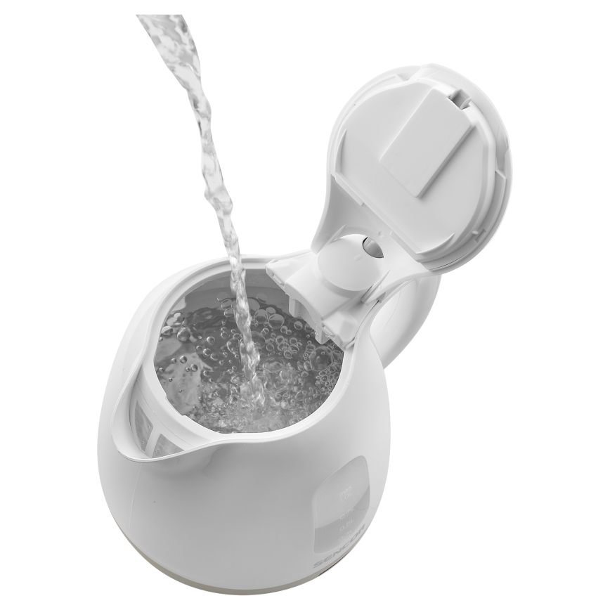 Sencor - Virdulys 1 l 1100W/230V balta/smėlio spalva