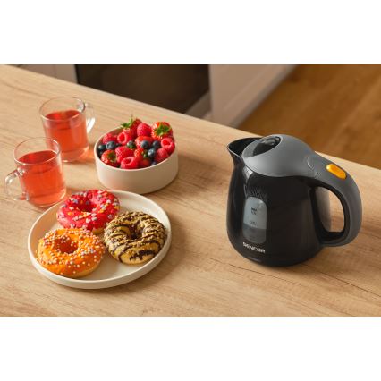 Sencor - Virdulys 1 l 1100W/230V juoda/pilka