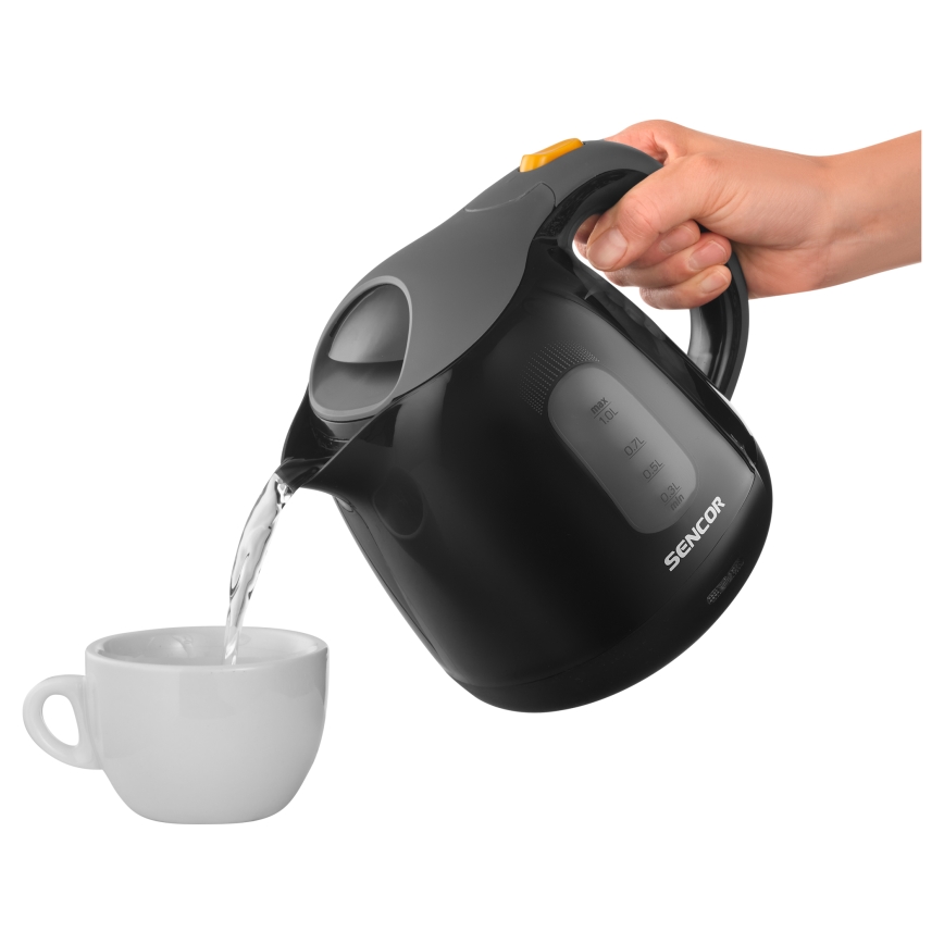 Sencor - Virdulys 1 l 1100W/230V juoda/pilka