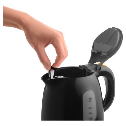 Sencor - Virdulys 1 l 1100W/230V juoda/pilka