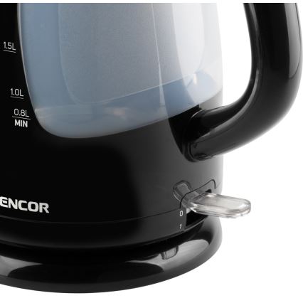 Sencor - Virdulys 2,5 l 2200W/230V juodas