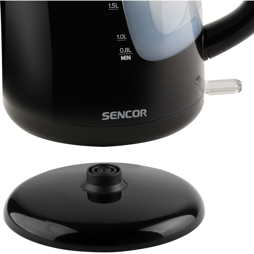 Sencor - Virdulys 2,5 l 2200W/230V juodas