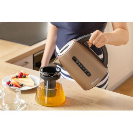 Sencor - Virdulys su termoreguliacija 1,7 l 2150W/230V rudas