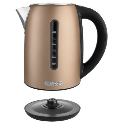 Sencor - Virdulys su termoreguliacija 1,7 l 2150W/230V rudas