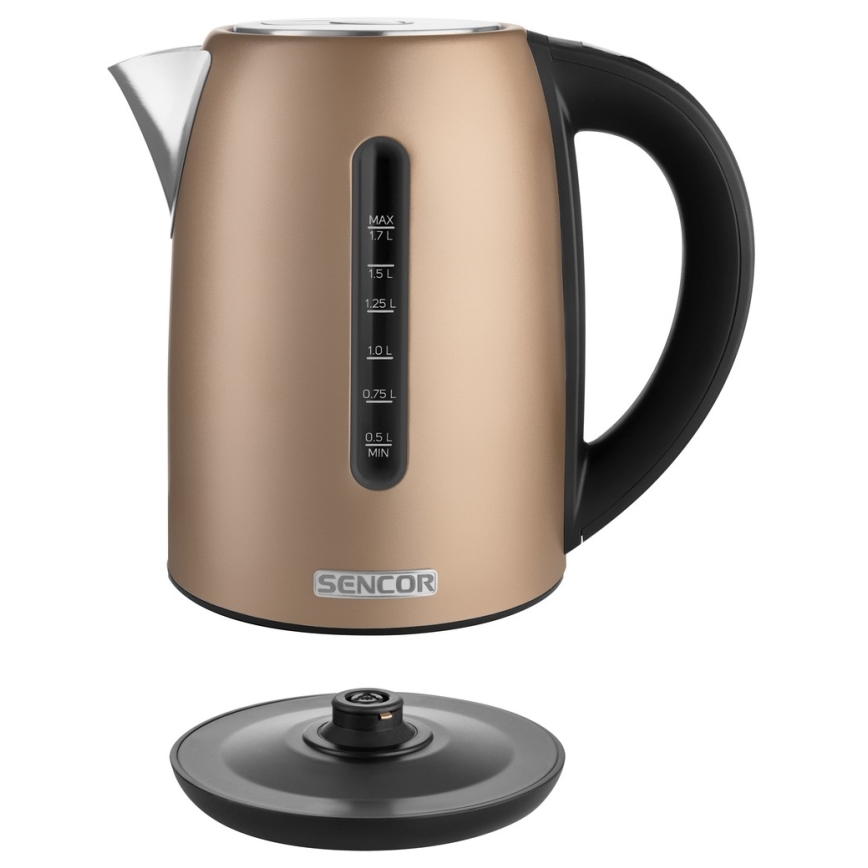 Sencor - Virdulys su termoreguliacija 1,7 l 2150W/230V rudas