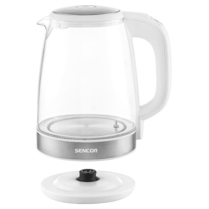 Sencor - Virdulys su termoreguliacija 2 l 2200W/230V baltas