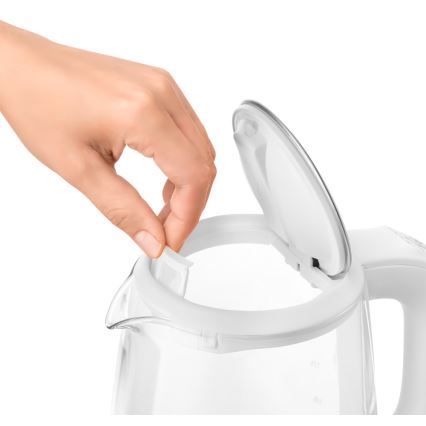 Sencor - Virdulys su termoreguliacija 2 l 2200W/230V baltas