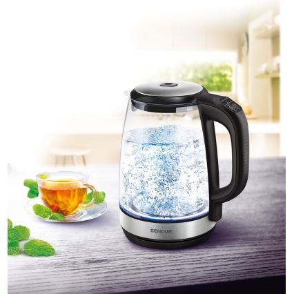 Sencor - Virdulys su termoreguliacija 2 l 2200W/230V