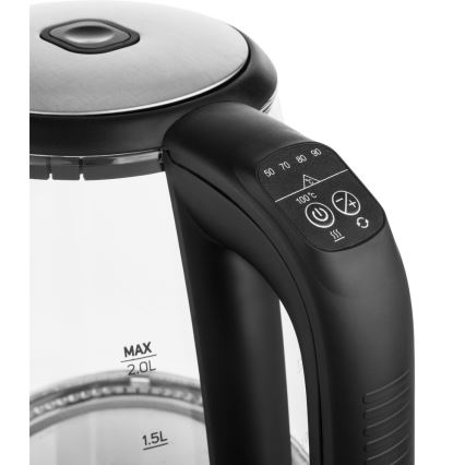 Sencor - Virdulys su termoreguliacija 2 l 2200W/230V