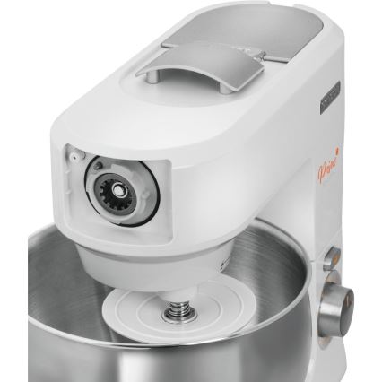 Sencor - Virtuvės robotas su nerūdijančio plieno dubeniu 1000W/230V balta