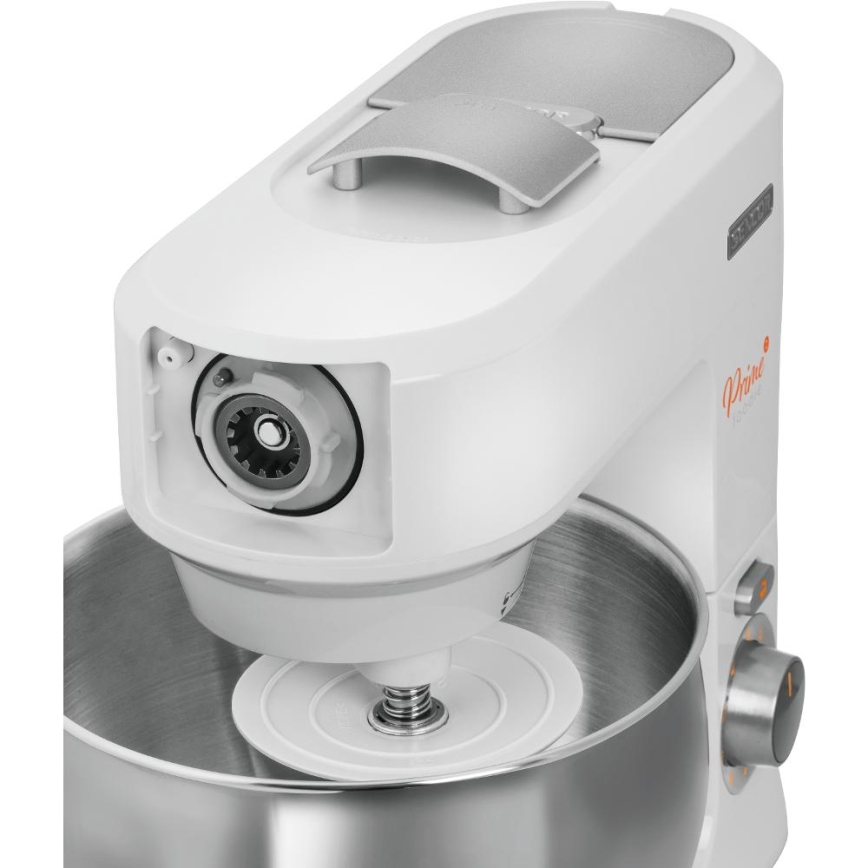 Sencor - Virtuvės robotas su nerūdijančio plieno dubeniu 1000W/230V balta