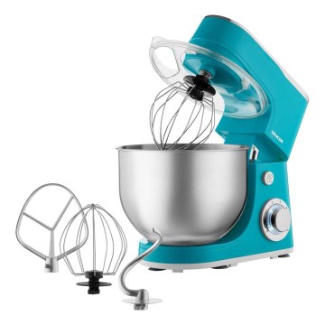 Sencor - Virtuvinis kombainas su nerūdijančio plieno dubeniu 1300W/230V turkio spalvos