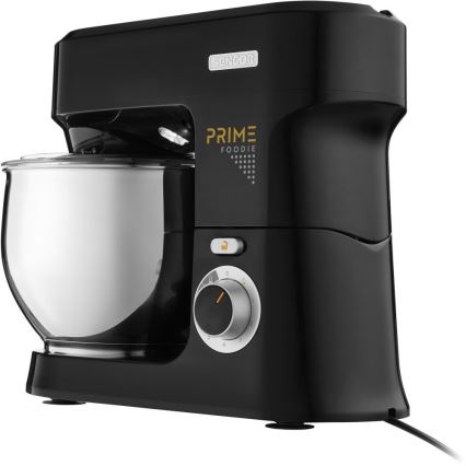 Sencor - Virtuvinis robotas su nerūdijančio plieno dubeniu 1000W/230V juodas