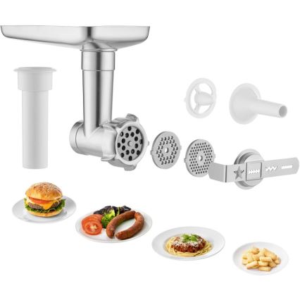 Sencor - Virtuvinis robotas su nerūdijančio plieno dubeniu 1000W/230V juodas