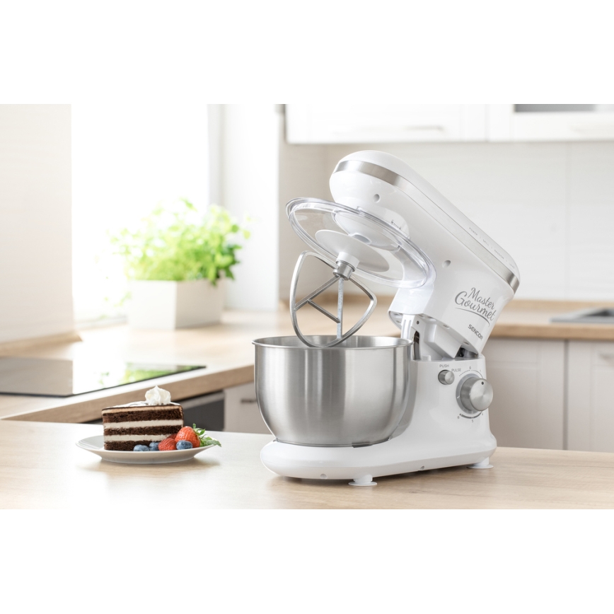 Sencor - Virtuvinis robotas su nerūdijančio plieno dubeniu 600W/230V