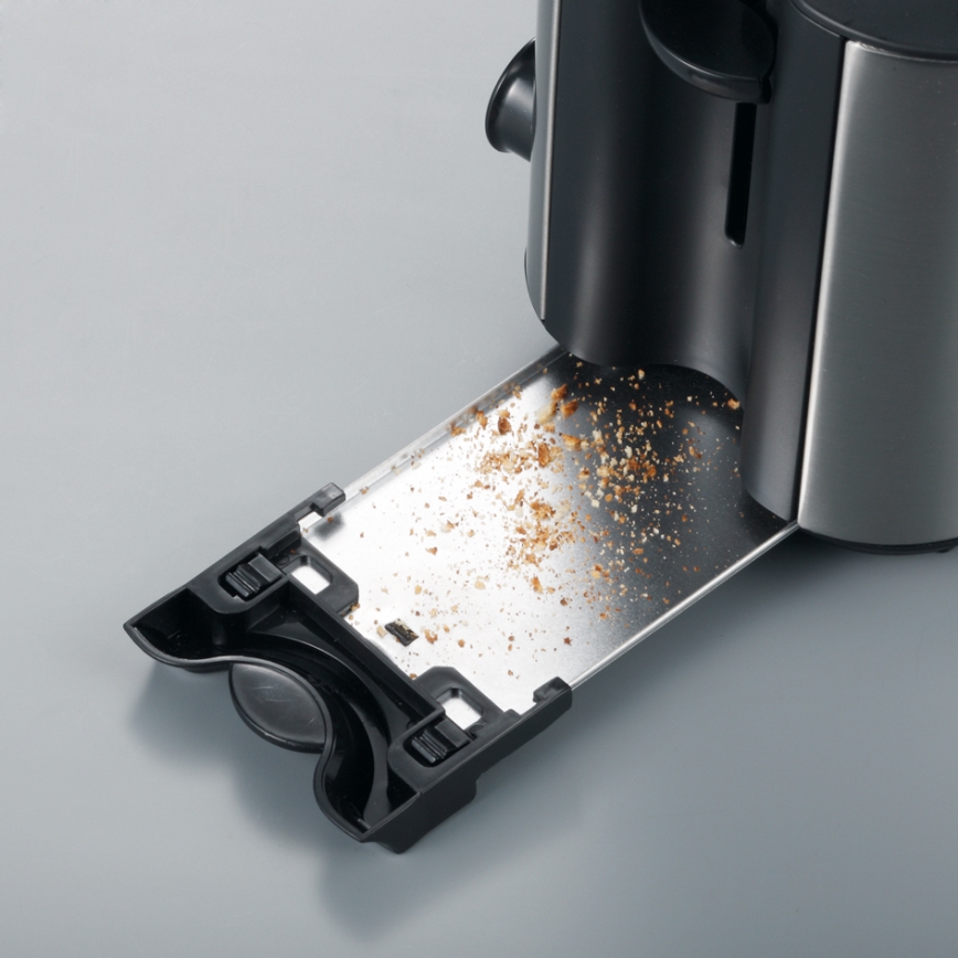 Severin AT 2514 - Skrudintuvas su dviem angomis 850W/230V nerūdijančio plieno/juoda