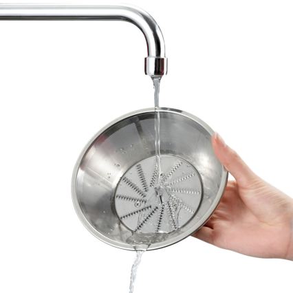 Severin ES 3566 - Sulčiaspaudė 0,5 l 400W/230V nerūdijančio plieno/pilka