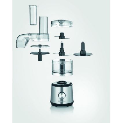 Severin KM 3865 - Maisto smulkintuvas 400W/230V nerūdijančio plieno/juodas