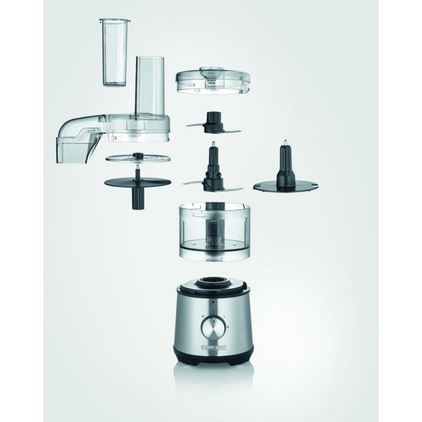 Severin KM 3865 - Maisto smulkintuvas 400W/230V nerūdijančio plieno/juodas