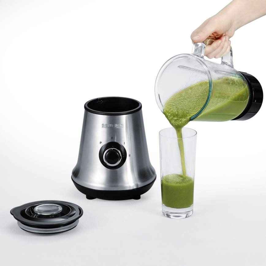Severin SM 3737 - stalinis trintuvas 1 l 500W/230V nerūdijančio plieno/juoda