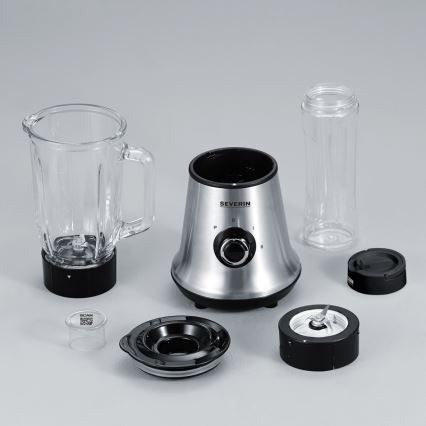Severin SM 3737 - stalinis trintuvas 1 l 500W/230V nerūdijančio plieno/juoda