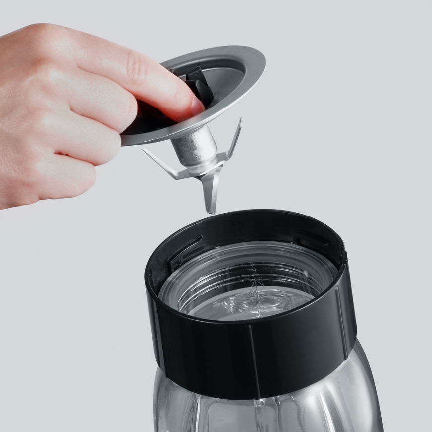 Severin SM 3737 - stalinis trintuvas 1 l 500W/230V nerūdijančio plieno/juoda
