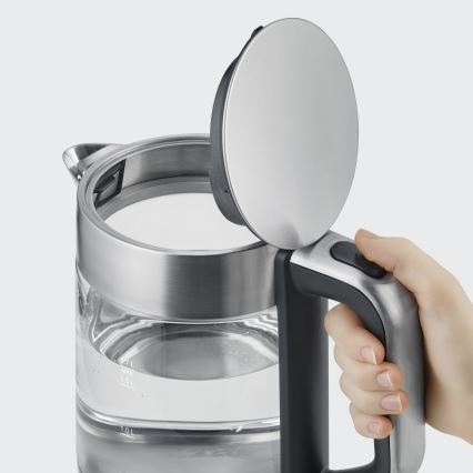 Severin WK 3420 - elektrinis virdulys 1,7 l 2200 W/230 V nerūdijančio plieno/stiklas