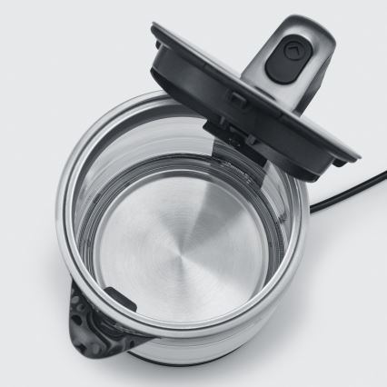 Severin WK 3420 - elektrinis virdulys 1,7 l 2200 W/230 V nerūdijančio plieno/stiklas