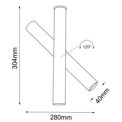 Shilo - Akcentinis šviestuvas 1xGU10-MR11/15W/230V juodas