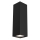 Shilo - Sieninis šviestuvas 2xGU10/15W/230V juodas