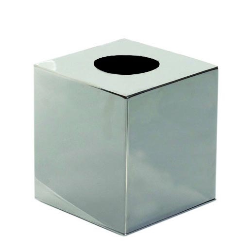 Sidabrinis servetėlių dėklas 12x13 cm