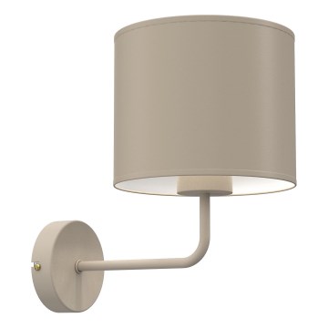 Sieninė lempa ARDEN 1xE27/15W/230V smėlinė