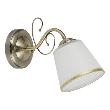 Sieninė lemputė LOSANNA 1xE14/40W/230V antikvarinė bronza