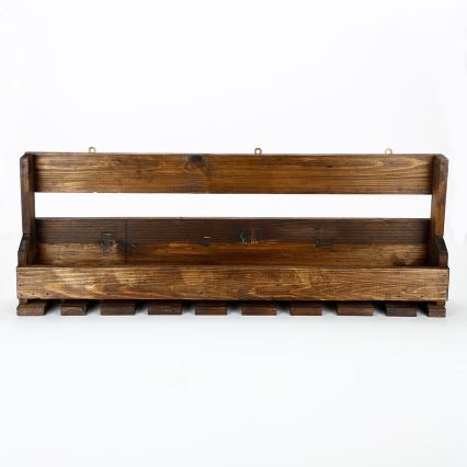 Sieninė lentyna 28x102 cm eglė ruda