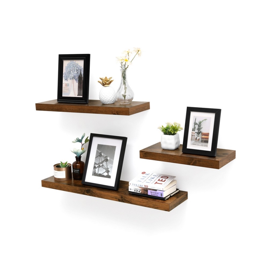 Sieninė lentyna SHELFY, ruda