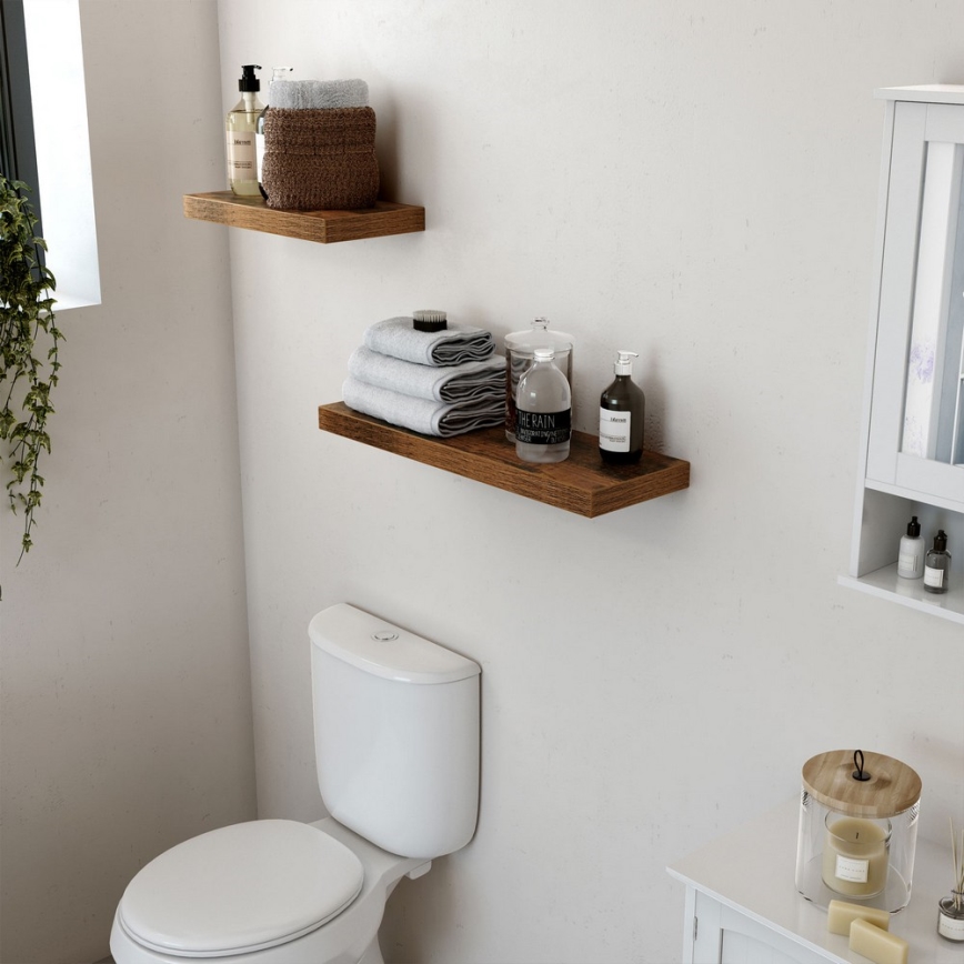 Sieninė lentyna SHELFY, ruda