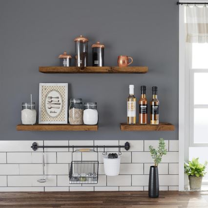 Sieninė lentyna SHELFY, ruda