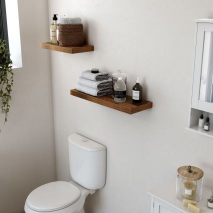 Sieninė lentyna SHELFY, ruda