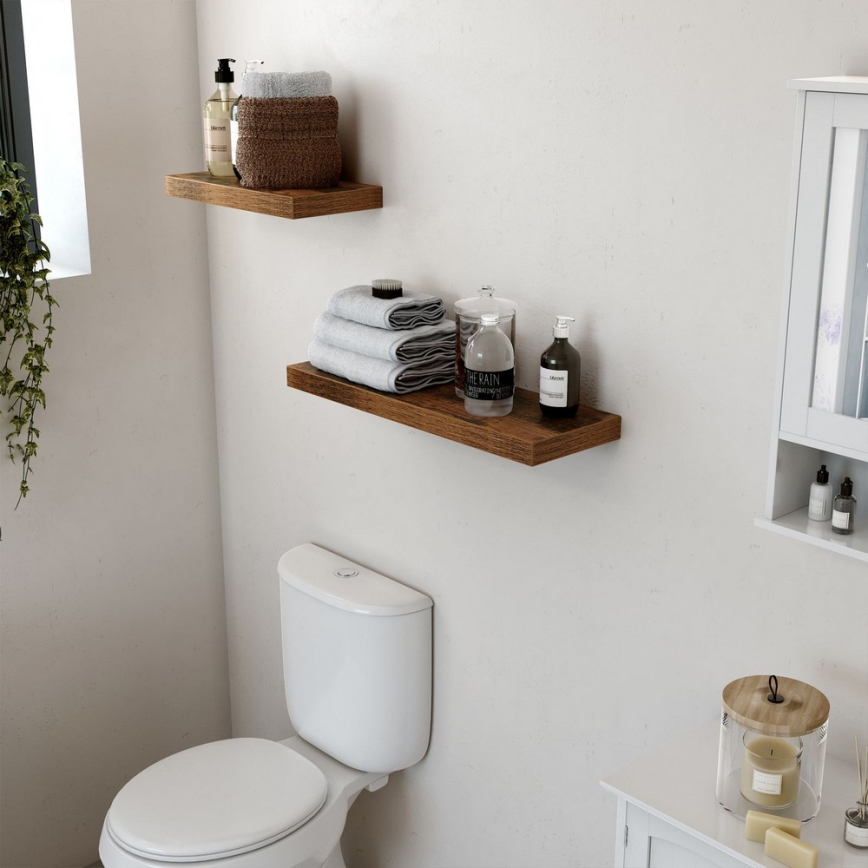 Sieninė lentyna SHELFY, ruda